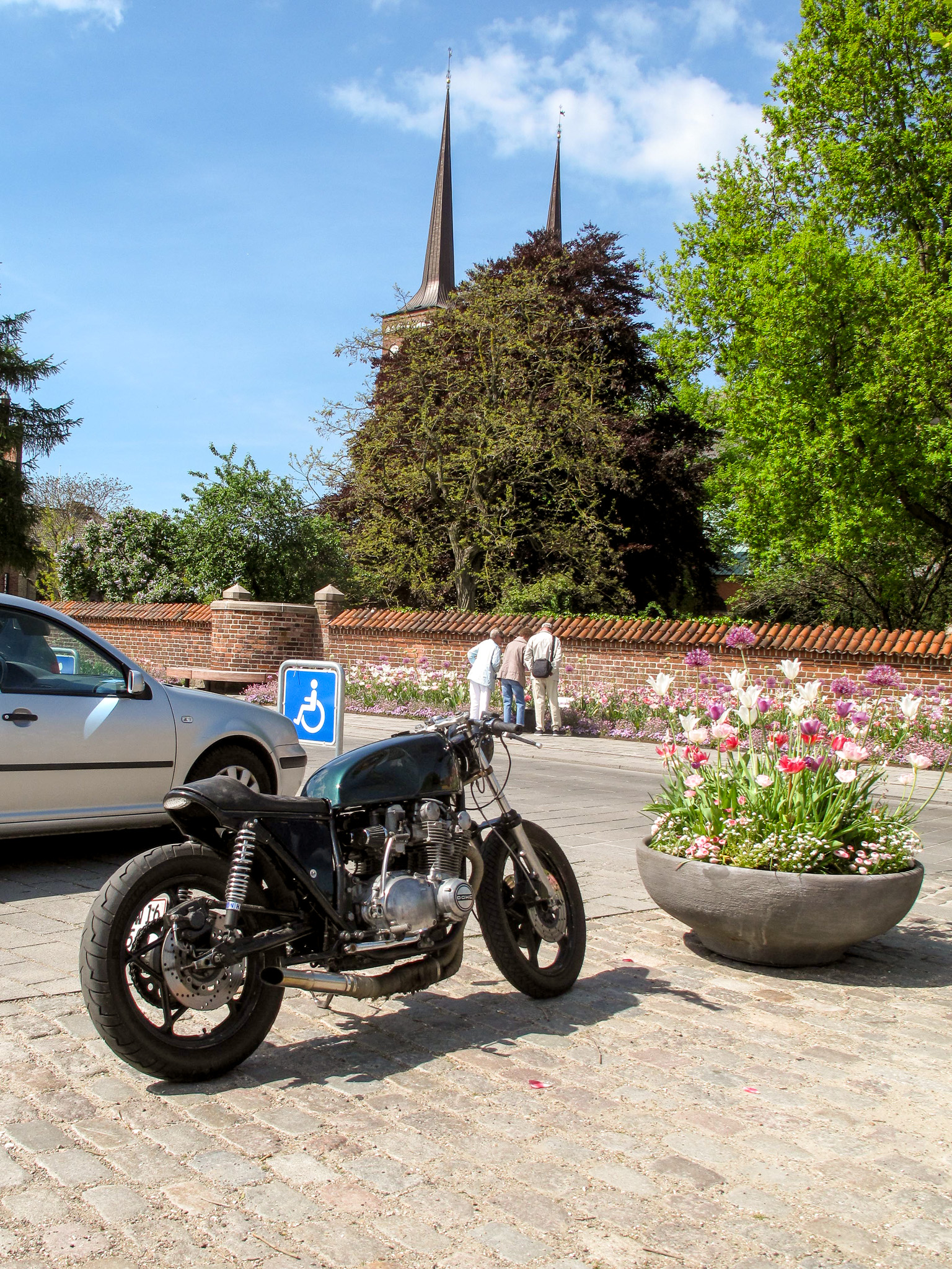 Motorcycle at Stændetorvet